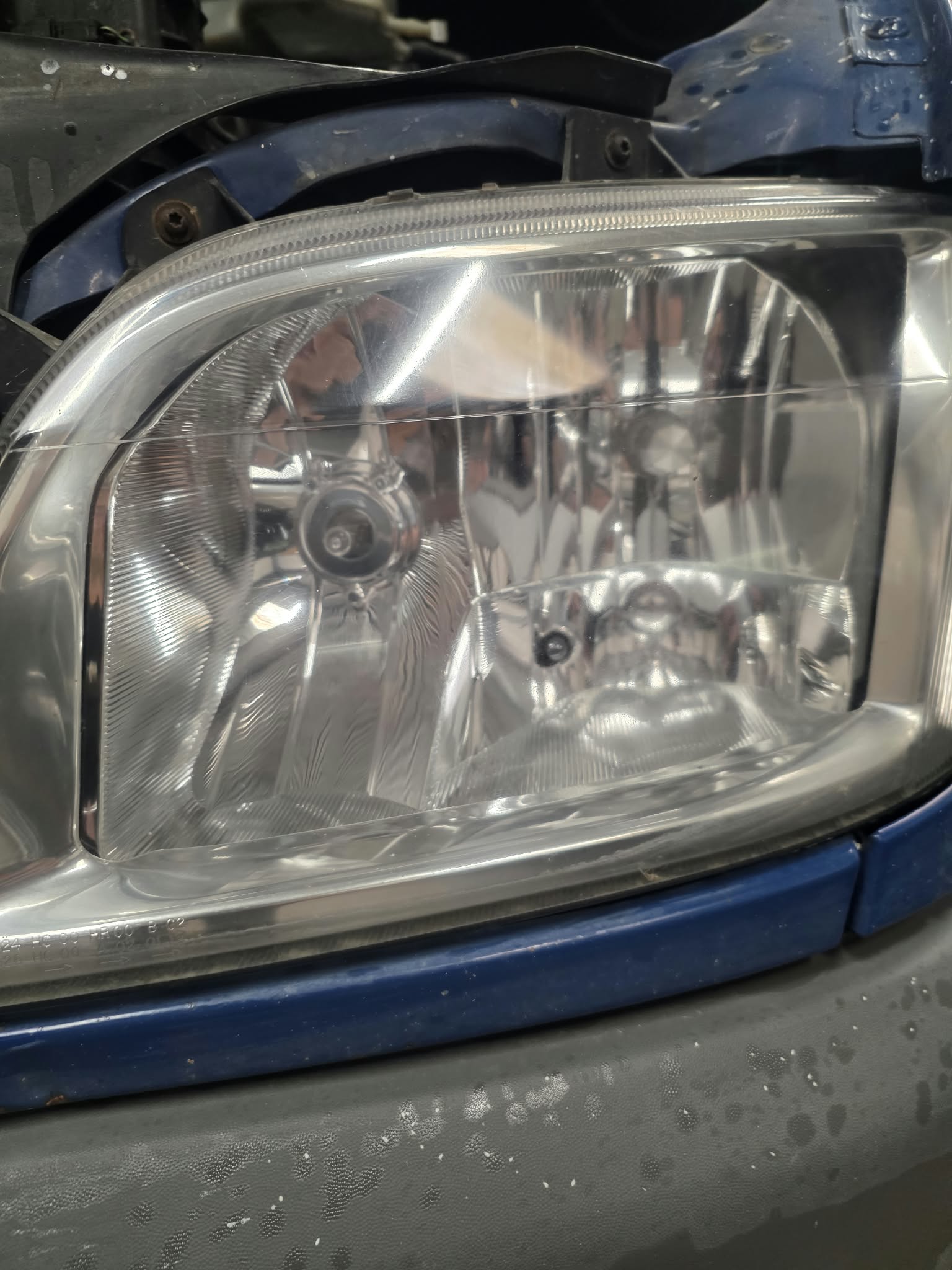 Après — Rénovation optique Mercedes